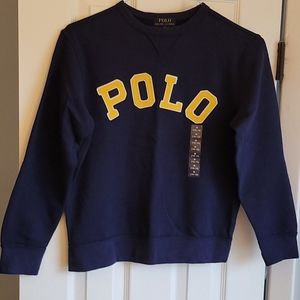 Boys sweatshirt size 10-12 Navy blue